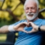 A senior stays active during men’s health month benefitting from senior health at home.